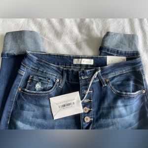 KanCan super skinny distressed jeans